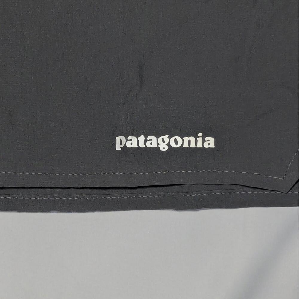 Patagonia Nine Trails Running Shorts 8" Forge Gray Men’s XL NWT Zip Pockets - Picture 3 of 7